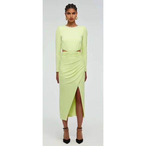 Self-Portrait | Dresses | Self Portrait Cut Out Midi Dress | Poshmark